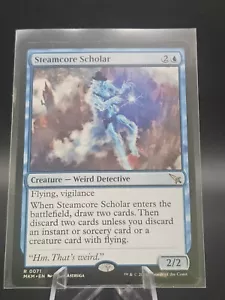 Murders at Karlov Manor - Steamcore Scholar - MTG - NM - Foto 1 di 1
