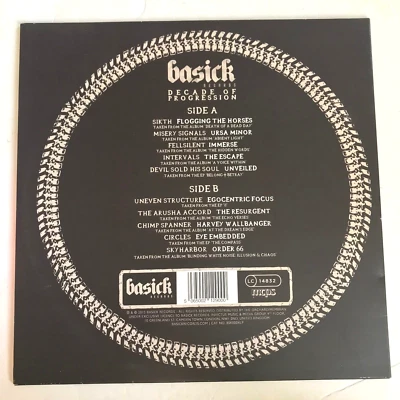 BASICK Records Decade Of Progression Progressive Metal Hardcore Vinyl LP Comp - Image 1 of 4