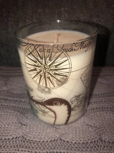 Anthropologie Candle Red Currant Marmalade Scented Glass Jar Birds Nature NEW - Picture 1 of 9