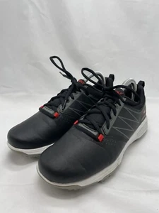 Sketchers Go Golf Torque 2 Shoe Mens 6 Black Lace Up Lightweight Leather - Picture 1 of 10