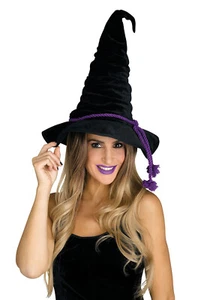 Velour Witch Hat (Black) - Picture 1 of 1