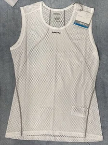 Craft Cool Mesh Super Light Sleeveless Women's Base Layer Top: White Large - Picture 1 of 12