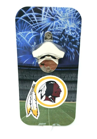 Washington Commanders NFL Mountable Bottle Opener Cover