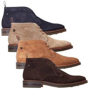 Base London Hombre Knebworth Ante Chukka Botas Estilo Informal Ligero Verano - Imagen 1 de 21