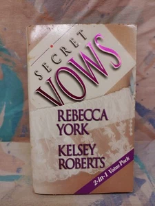 TILL DEATH DO US PART by Rebecca York - UNLAWFULLY WEDDED by Kelsey Roberts - a - Picture 1 of 1