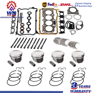Engine Rebuild Kit Pistons For VW Jetta Golf AUDI A4 TT AWM AWV AWP 1.8T 2000-09 - Picture 1 of 12