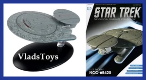 Eaglemoss Star Trek Nebula Class USS Phoenix NCC-65420 Nebula Class #112 con Mag - Foto 1 di 5
