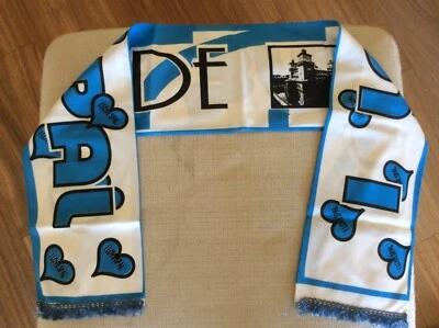 SCIARPA CALCIO ULTRAS ULTRA' S.P.A.L. DA STADIO I LOVE SPAL GRANDE SPAL IN RASO  - Immagine 1 di 2