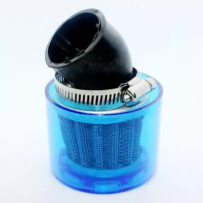 37mm 38mm Water Proof Bent Air Filter Pod Cleaner PIT Quad Dirt Bike ATV Buggy - Image 1 of 4