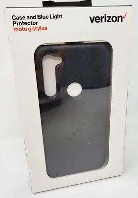 Verizon Rugged Case & Blue Light Screen Protector for Motorola Moto G Stylus Foto 1 de 2