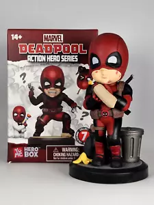 YuMe Deadpool Action Hero Series - Chimichangas Store YCHASE 10 cm/4 pulgadas caja abierta - Imagen 1 de 4