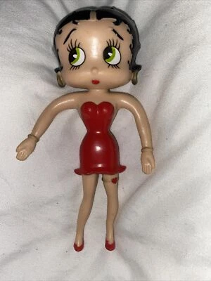 "Figura de colección 1994 NJ Croce Betty Boop Bendy Posable 5,5"" excelente estado" Foto 1 de 4