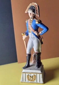 Statuina soldato generale Napoleone vintage - altezza 9" - Foto 1 di 8