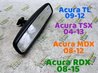 Оригинальное внутреннее зеркало заднего вида 09–12 Acura TL 2009 2010 2011 2012 годов выпуска - Изображение 1 из 4