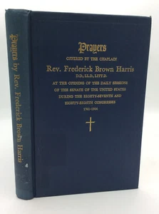 PRAYERS OFFERED BY THE CHAPLAIN REV. FREDERICK BROWN HARRIS - 1964 - 1st ed - Picture 1 of 5