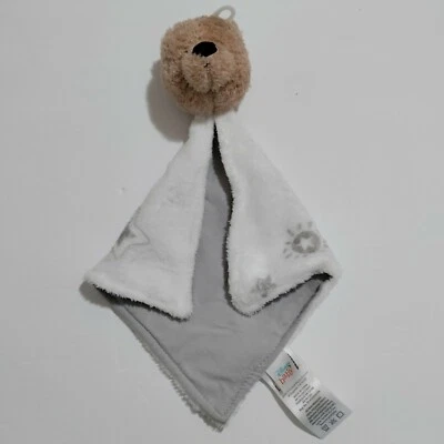 Manta de seguridad Lovey Lambs & Ivy DISNEY Baby blanca tostada WINNIE The POOH Foto 1 de 4