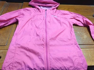 Columbia Girls Pink Long Sleeve Full Zip Seam Pocket Activewear Jacket L 10-12 - Picture 1 of 5