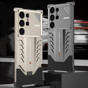 Aluminum Alloy Heat Dissipation Frameless Metal Case For Samsung S25 S24 Ultra - Picture 1 of 18