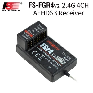 Flysky FGR4 FS-FGR4 4CH 2.4G Receiver Can Be PPM/IBUS for FS-FG4 Transmitter - Picture 1 of 12