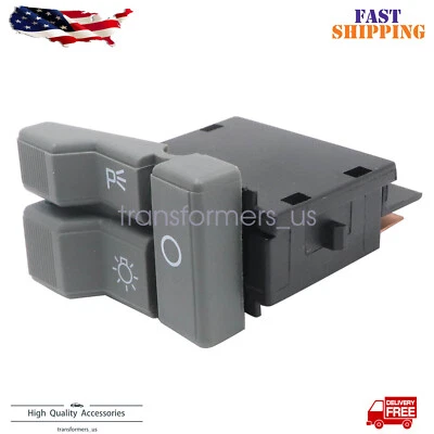 Interruptor basculante de luz de estacionamiento de faros grises para camioneta Chevrolet C1500 1990-1994 Foto 1 de 4