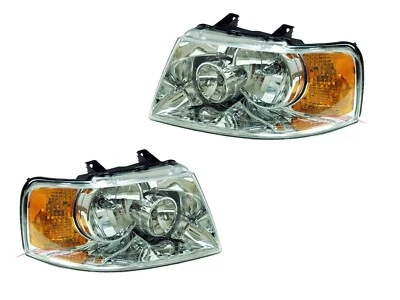 Luces de cabeza para Ford Expedition 2003-2006 luces lado conductor y pasajero izquierda+derecha Foto 1 de 3