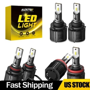 1/2SET Combo 9005+9006+H11 LED Headlight Hi/Lo Beam+Foglight Bulb Canbus Ready T - Picture 1 of 19