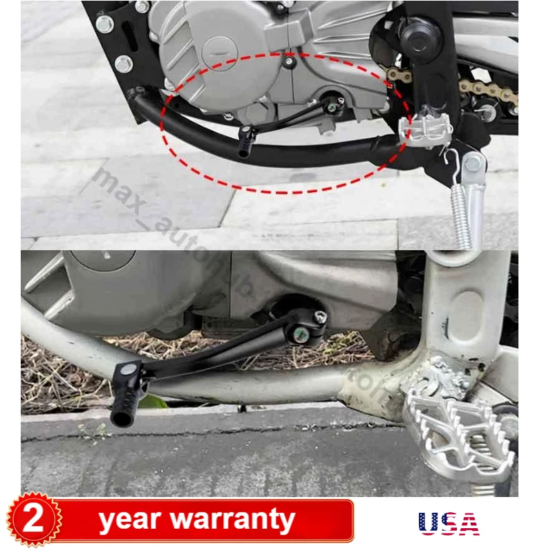 Palanca de cambios Pedal de palanca de cambios Aluminio Pit Dirt Universal PARA motocicleta y bicicleta Foto 1 de 4