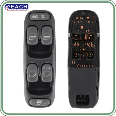 Interruptor de control maestro ventana eléctrica 2,3 L 2,4 L 1998-2000 Volvo V70 S70 9148957 Foto 1 de 4