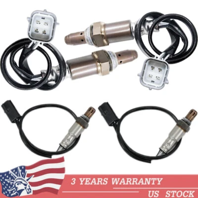 Set of 4 Oxygen O2 Sensor Up+Down For 2007 Nissan 350Z &Infiniti G35 Eng: VQ35HR - Image 1 of 4