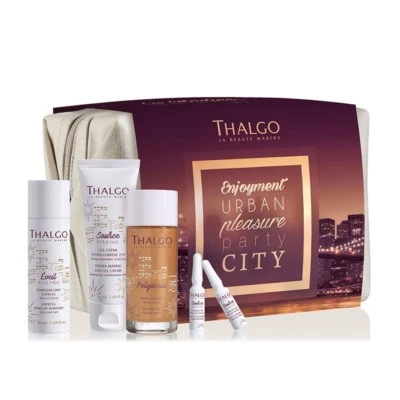 Thalgo The City Dweller Beauty Kit, Gel Cream /Sacred Oil /Concentrate /Remover - Image 1 of 4