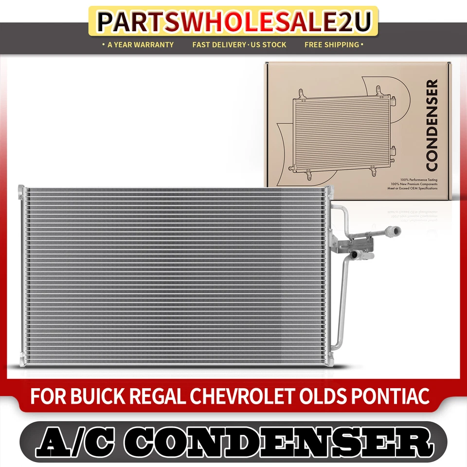 Condensador de CA para Chevy Monte Carlo Lumina Buick Regal Pontiac Grand Prix Olds Foto 1 de 4
