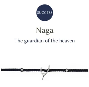 RAVIPA Naga the guardian of the heaven Navy Wishbone - Picture 1 of 4