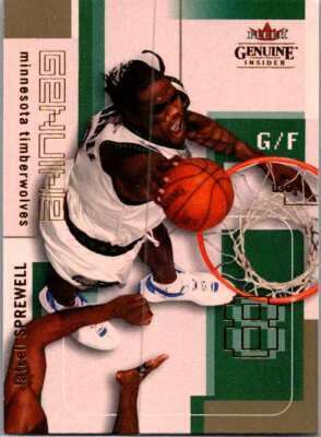 2003 Latrell Sprewell #79 Fleer Minnesota Timberwolves MBKC #60 - Image 1 of 2