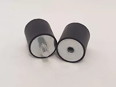 Anti Vibration Rubber Mount Male/Female 50x56mm M12 Thread. For Wacker Plates