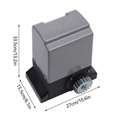 1800kg Automatic Sliding Gate Opener Motor Remotes Control Gate Opener 3968lbs - Image 1 of 4