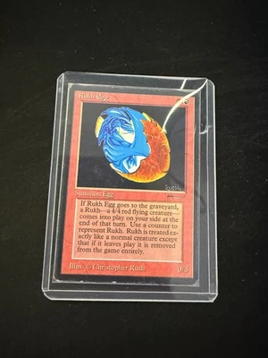 Magic The Gathering: Arabian Nights Rukh Egg (Dark) MTG Arabian Nights - Image 1 of 2