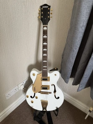 Gretsch G5422GLH Electromatic® Classic Hollow Body, Left-Handed, Snowcrest White - Image 1 of 4