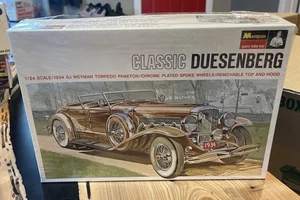 VINTAGE~MONOGRAM 1934 DUESENBERG SJ WEYMAN PHAETON~1:24~BAUSATZ #PC81•300 (1967) - Bild 1 von 7