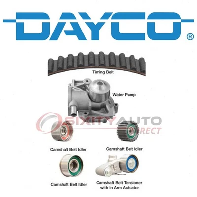 Dayco Timing Belt Kit with Water Pump for 1999-2005 Subaru Impreza 2.2L 2.5L cz Foto 1 de 4