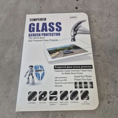 Tempered Glass Screen Protector For iPad Mini 4 - New & Sealed - Free P&P - Image 1 of 4