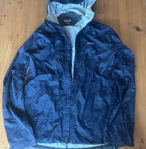 Patagonia Torrentshell Regenjacke, Größe M, Dunkelblau gemustert - Bild 1 von 7