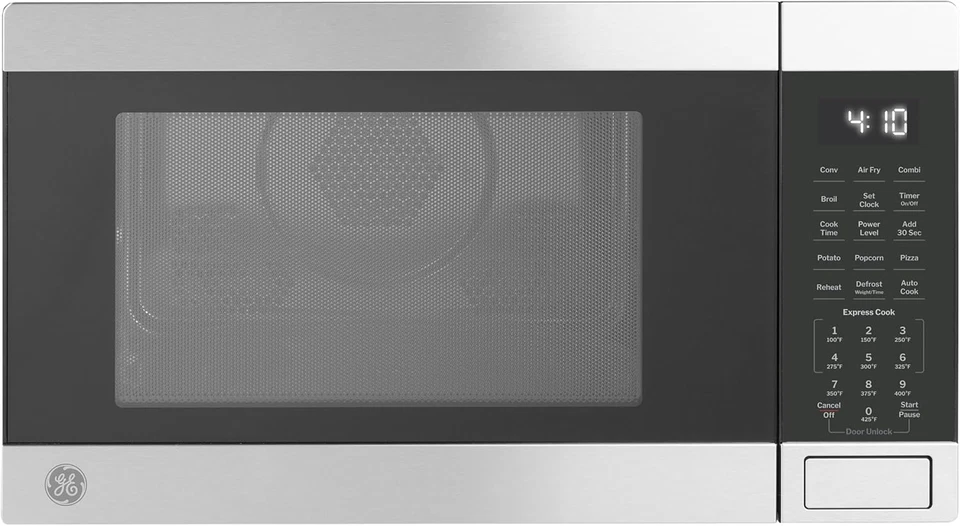 4-in-1 Microwave Oven 1050W Air Fryer Convection Broiler 1.0 Cu Ft Stainless Ste - Image 1 of 4