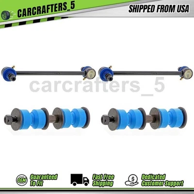 Barra estabilizadora delantera trasera izquierda Mevotech para Dodge Caliber 2010 2011 2,4 L Foto 1 de 4