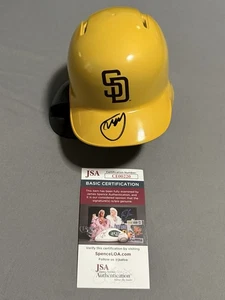 Manny Machado Signed Autographed San Diego Padres Mini Helmet JSA COA All Star - Picture 1 of 3