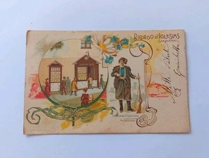 Ricordo d'Iglesias 1903 Orologeria Sosso Costume Vg Fp - Foto 1 di 2