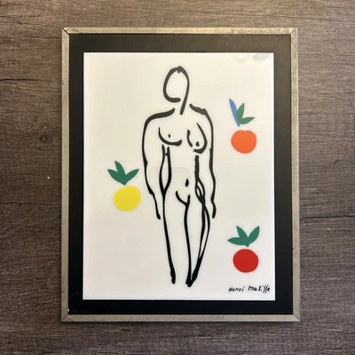 Henri Matisse Modern Classic Series Pincel Serigrafiado a Mano Dibujo 236  Foto 1 de 4