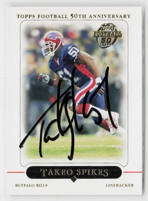 2005 Topps #131 Takeo Spikes - Image 1 of 2