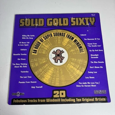 Solid Gold Sixty Vinyl LP Windmill Records WSR 20 Compilation - Image 1 of 4