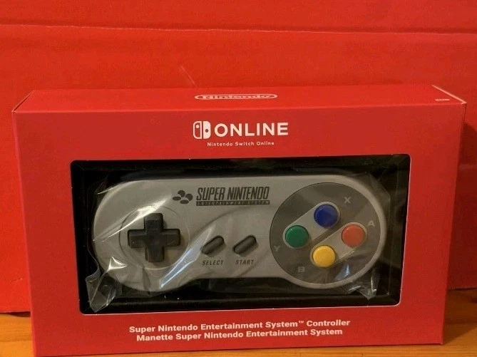 Official SNES Nintendo Switch Online Controller -  Super Nintendo  - Image 1 of 1