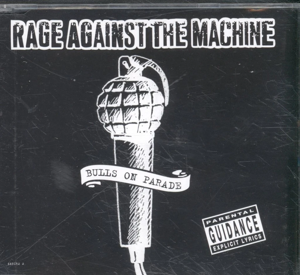 Rage Against The Machine Bulls On Parade CD UK Epic 1996 Single 6631522 - Bild 1 von 2